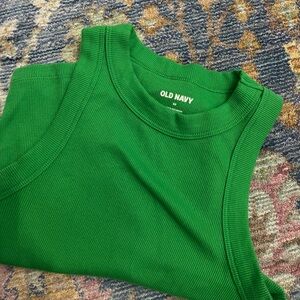 Old Navy Bright Green Sleeveless Top